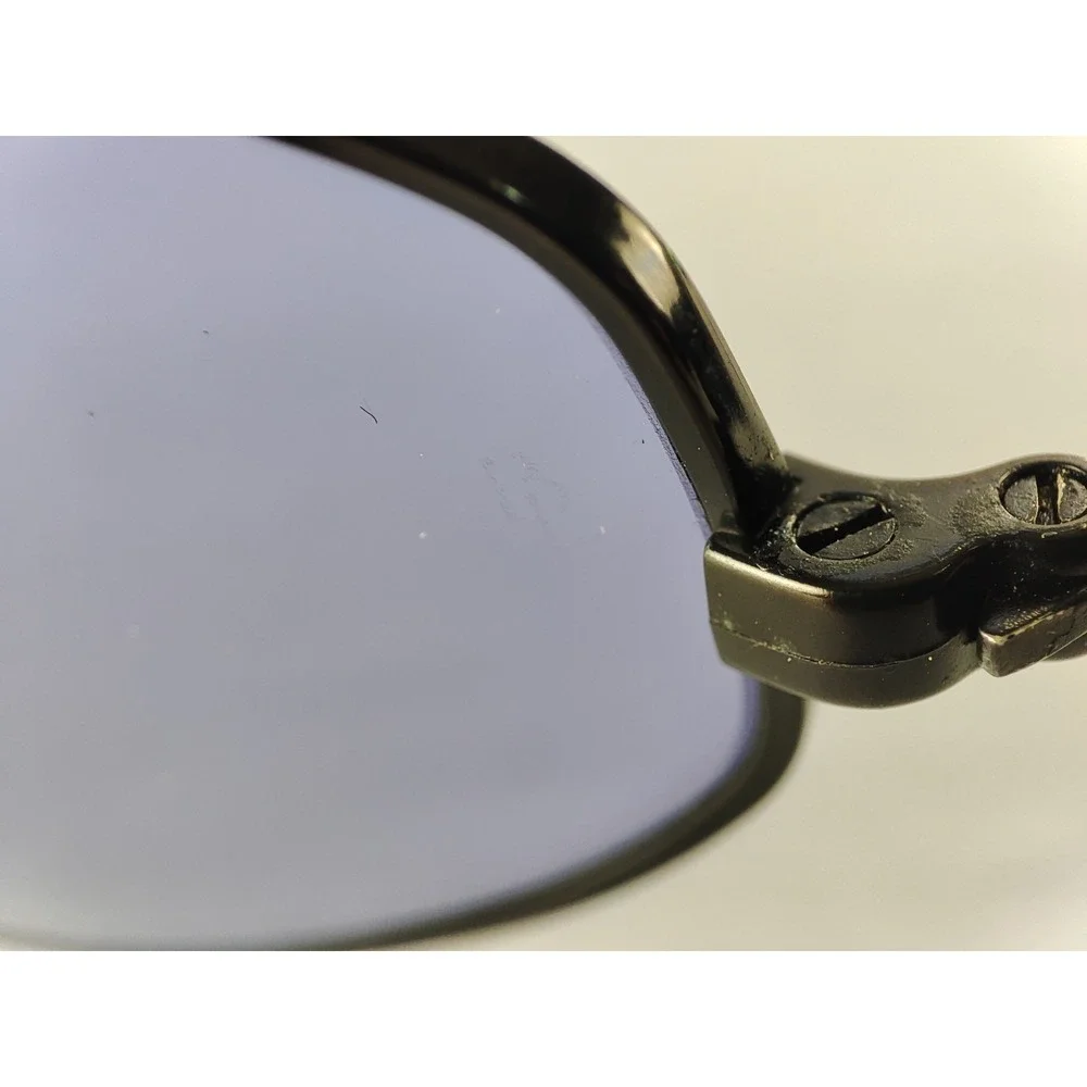 Vintage B&L‎ Ray-Ban W1739 Sport Series 3 Sunglasses Black Blue Lens Mint